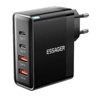 100W 2x USB A / 2x USB C GaN Ladegerät Netzteil Power Deliv