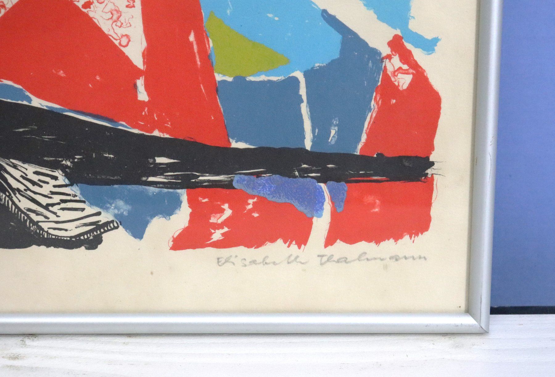 Grafica & Litografie: Elisabeth Thalmann 1918-2000, Lithographie handsigniert – Usato da Zug venduto da Kunst-Fundgrube 7