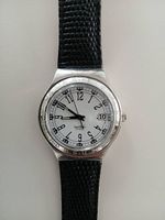 Swatch Edelstahl mit Datumsanzeige