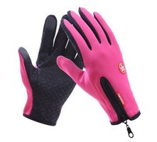NEUE warme Bike Handschuhe pink Gr. XL - 220367