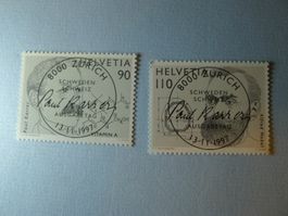 1997 Gemeinschaftsausgabe 927-928  ET Schweden Schweiz