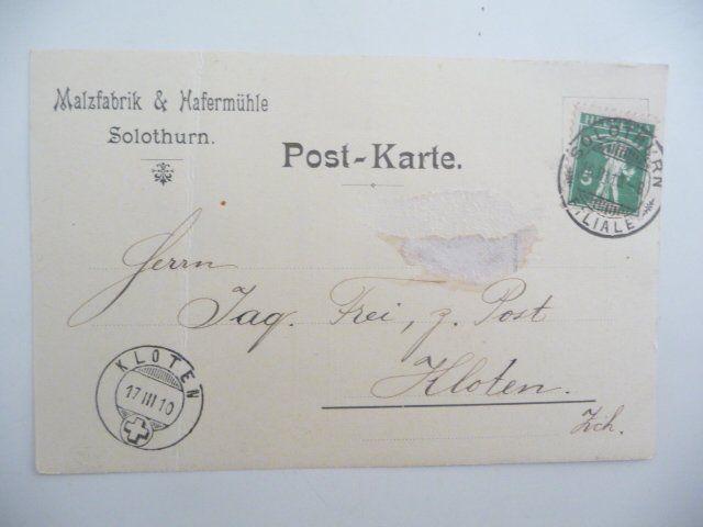 Tous les timbres: 1910  /  6 antike Postkarten – D'occasion à Kloten par zimboida 6