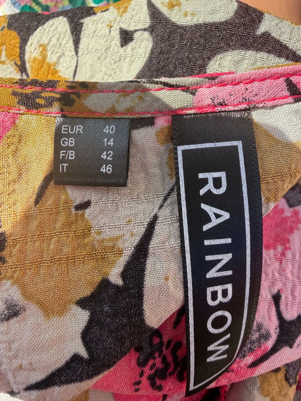 Rainbow Vestiti: Sommerliches Maxikleid - Rainbow-  Grösse 40 – Usato da Cugnasco venduto da tizianaq 3
