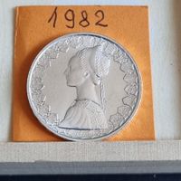 500 Lire 1982 Italie ARGENT