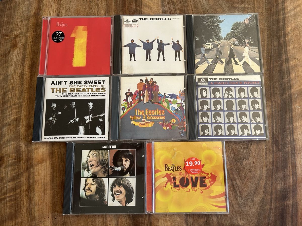 CD: The Beatles - 8 LP - CD-Sammlung – Usato da Bern venduto da Carhead
