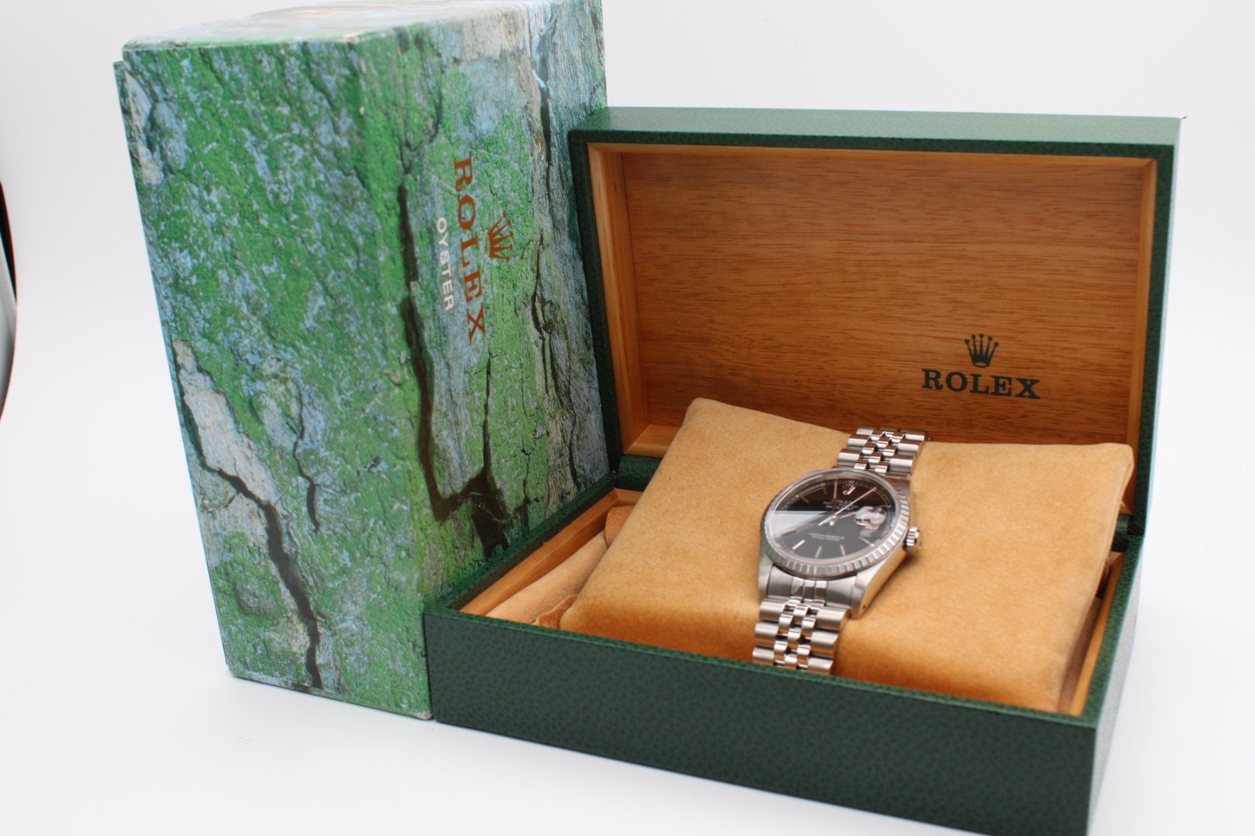 Rolex Orologi: Rolex Datejust Ref. 16220 – Black Dial – Usato da Zürich venduto da Alphawatch 7