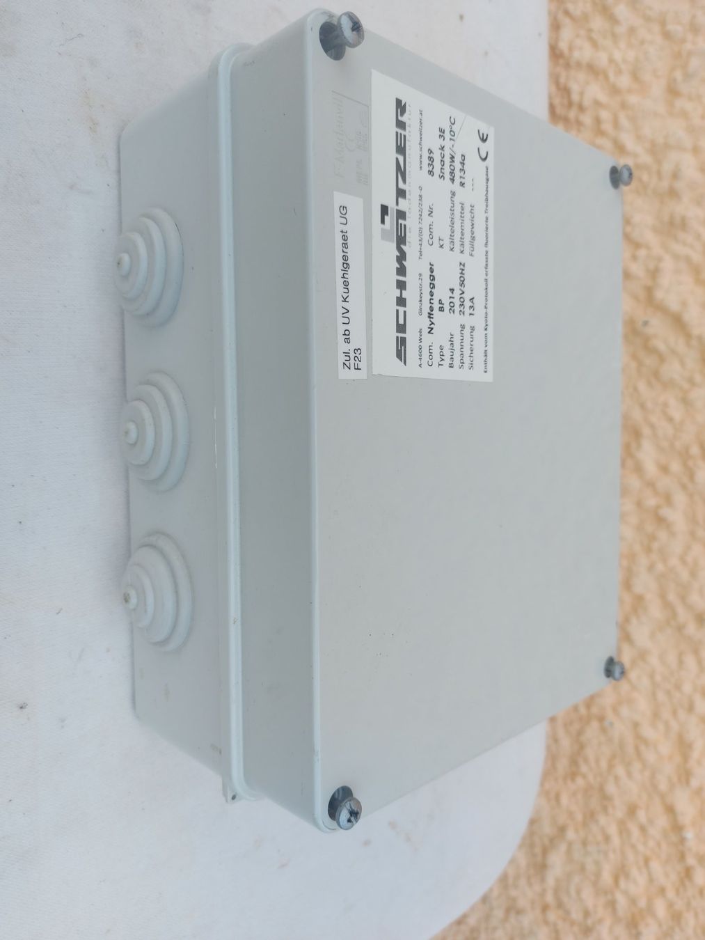 Alimentazione elettrica: Gehäuse SCHWEITZER Typ B5 250x195mm – Usato da Rheinau venduto da profitronic.shop 6