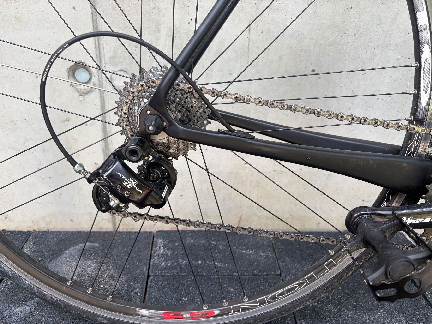 Biciclette: Carbon Rennrad mit Campagnolo Schaltung – Usato da Rüttenen venduto da and_nm8v 3