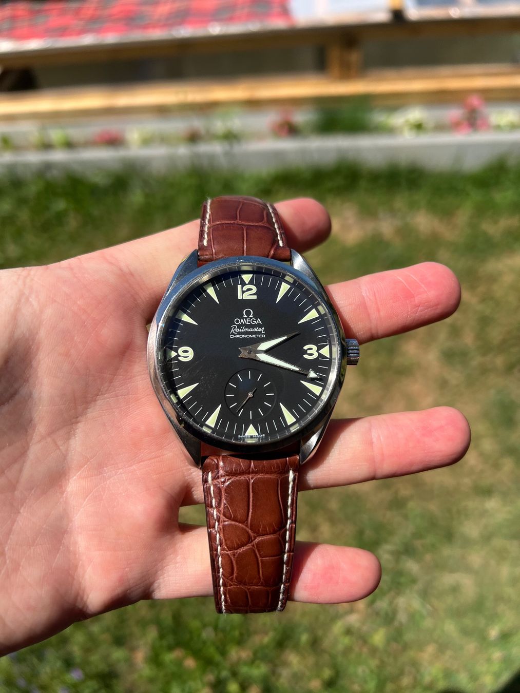 Omega Montres: Omega Railmaster XXL - Hand-Wound – D'occasion à Derendingen par MDPshopandmore