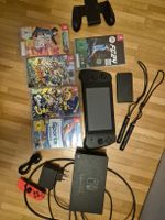 Nintendo Switch Konsole mit Zubehör und 5 Spielen 