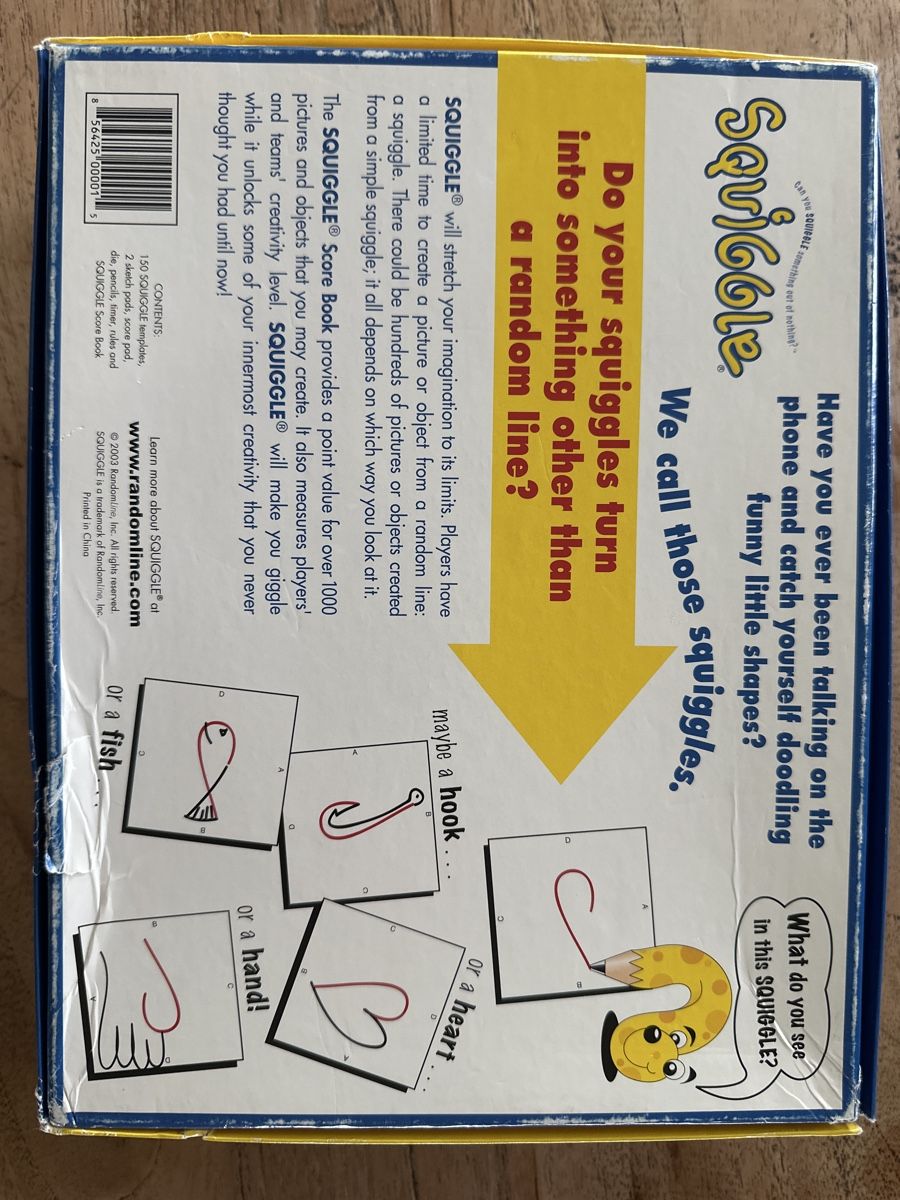 Giochi: Squiggle Board Game/ English – Usato da Oberrieden venduto da Candystorerocks 1