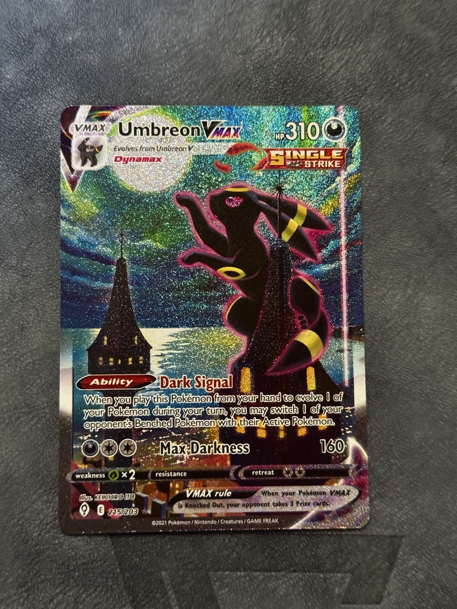 Pokémon Carte collezionabili: Pokemon - Umbreon Vmax – Usato da Belp venduto da ome_x7jr