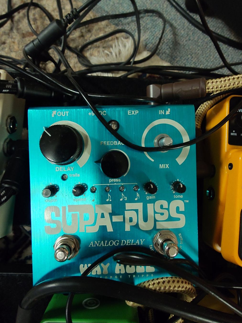 Strumenti musicali: Way Huge Supapuss Delay Effektgerät Pedal – Usato da Winterthur venduto da Althea68