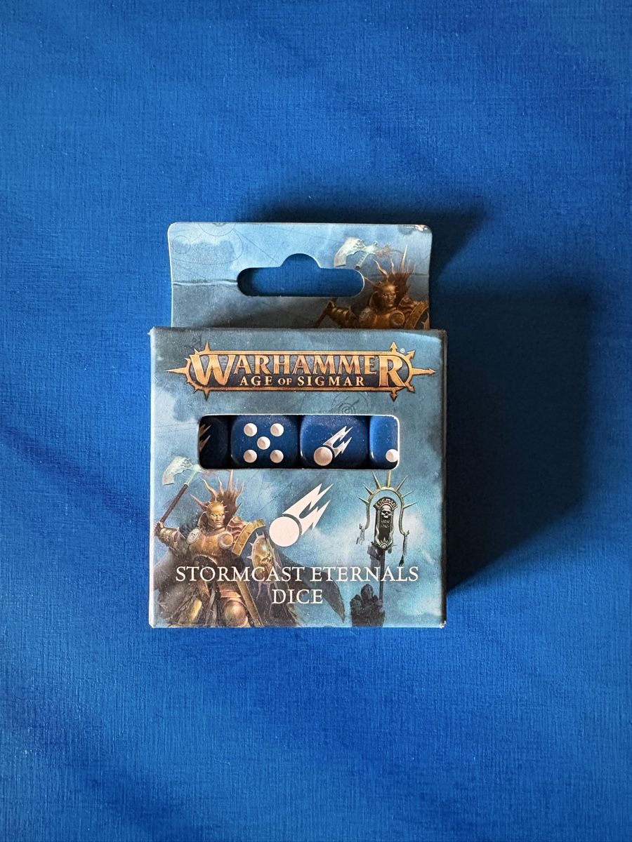 Giochi: Warhammer AoS Stormcast Eternals Dice – Nuovo (secondo la descrizione) da Mühlethurnen venduto da Guefi0