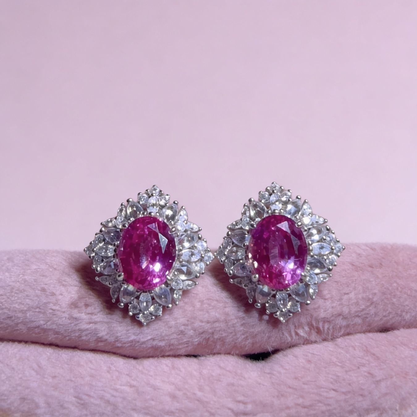 Orecchini pendenti & Orecchini a lobo: Boucles d’oreilles Éclat Rosé – Nuovo e nell'imballaggio originale da St-Maurice venduto da Sandrinette123 3