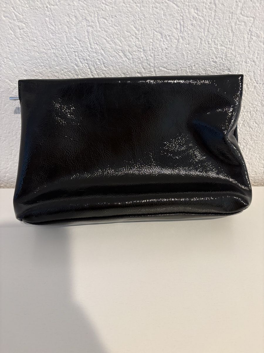 Asos Borse da donna: Clutch Tasche Lackleder Schwarz   – Nuovo (secondo la descrizione) da Bülach venduto da kittygismo 1