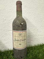 Saint-Emilion 1982, Flasche Rotwein aus Frankreich, Rarität!