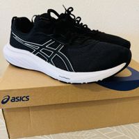 ASICS Sportschuhe Gr.46 Schwarz/Weiss wie neu 👟