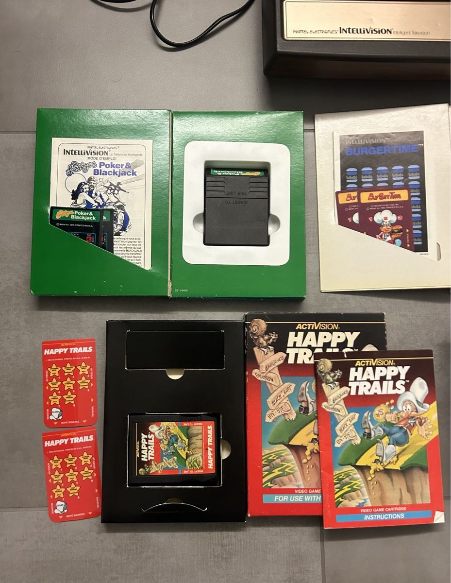 Console: Intellivision Konsole Sammlung mit 6 Spielen – Usato da ulisbach venduto da efbtr 1
