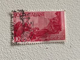 Italia Briefmarke