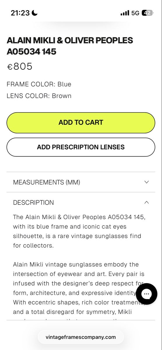 Lunettes & Verres: Sonnenbrille Alain Mikli – D'occasion à zuerich par Zoejr 4