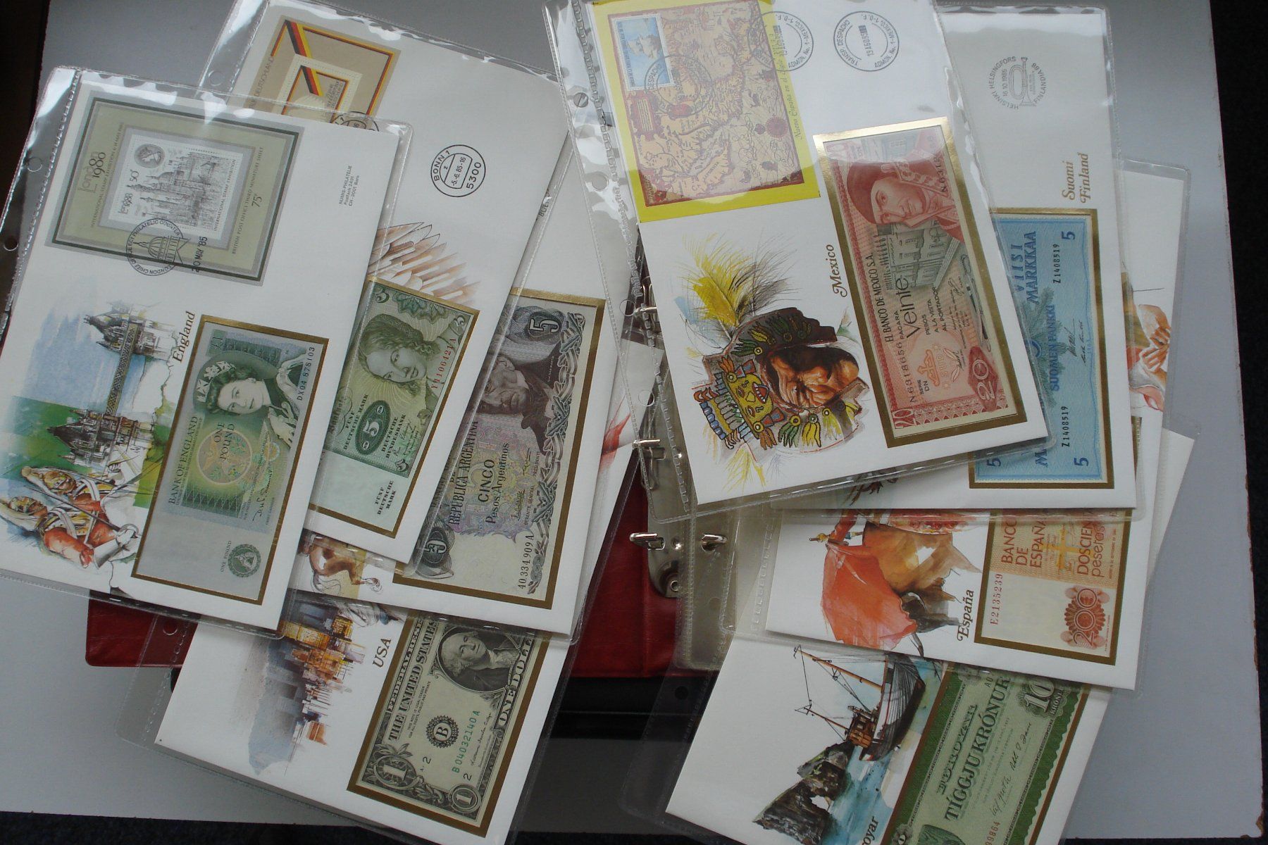 Banconote: Banknoten-Briefe – Nuovo (secondo la descrizione) da Bösingen venduto da mabo112 2