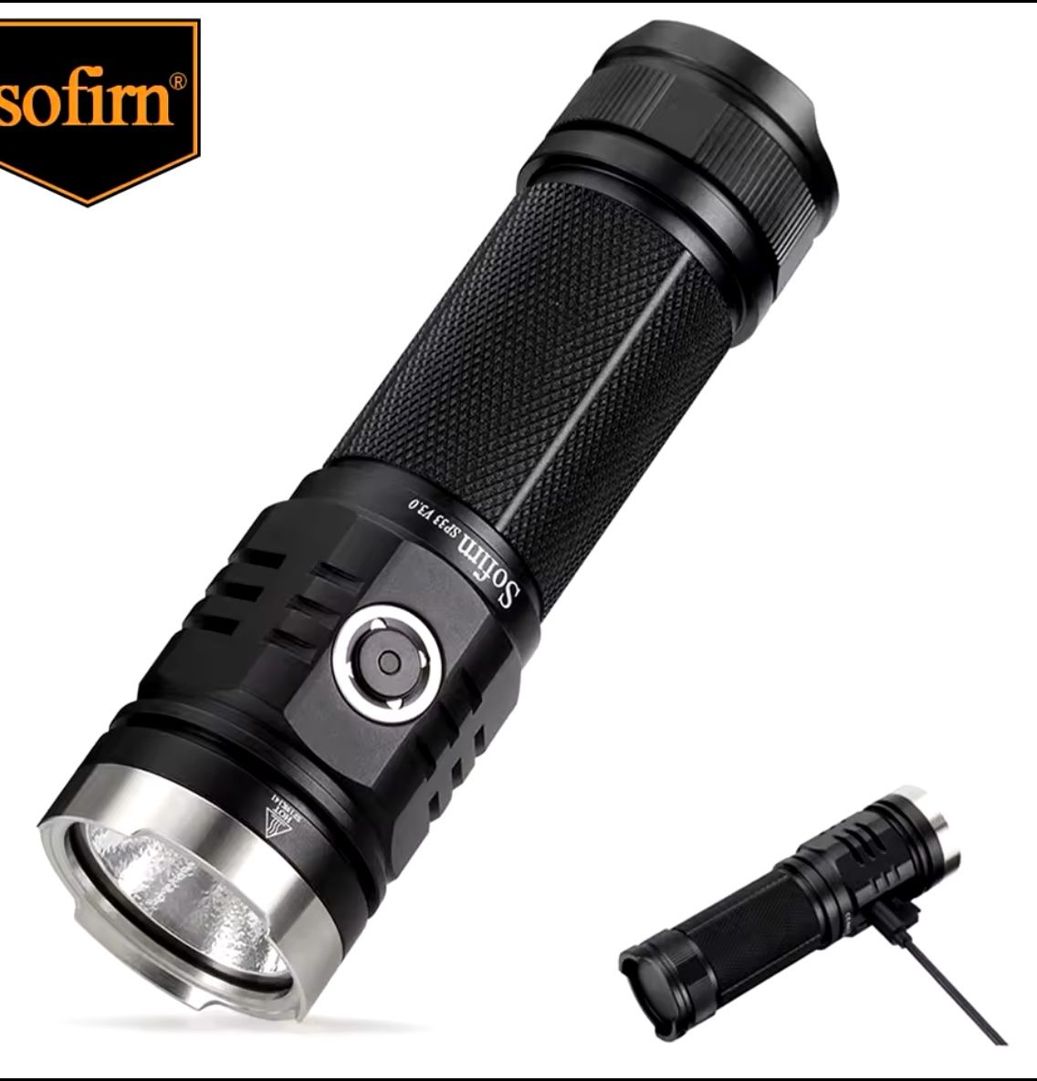 Lampade: Sofirn SP33 V3.0 Inkl. Akku, 3500 Lumen. 6000-6500k – Nuovo e nell'imballaggio originale da Arbon venduto da Helmuth