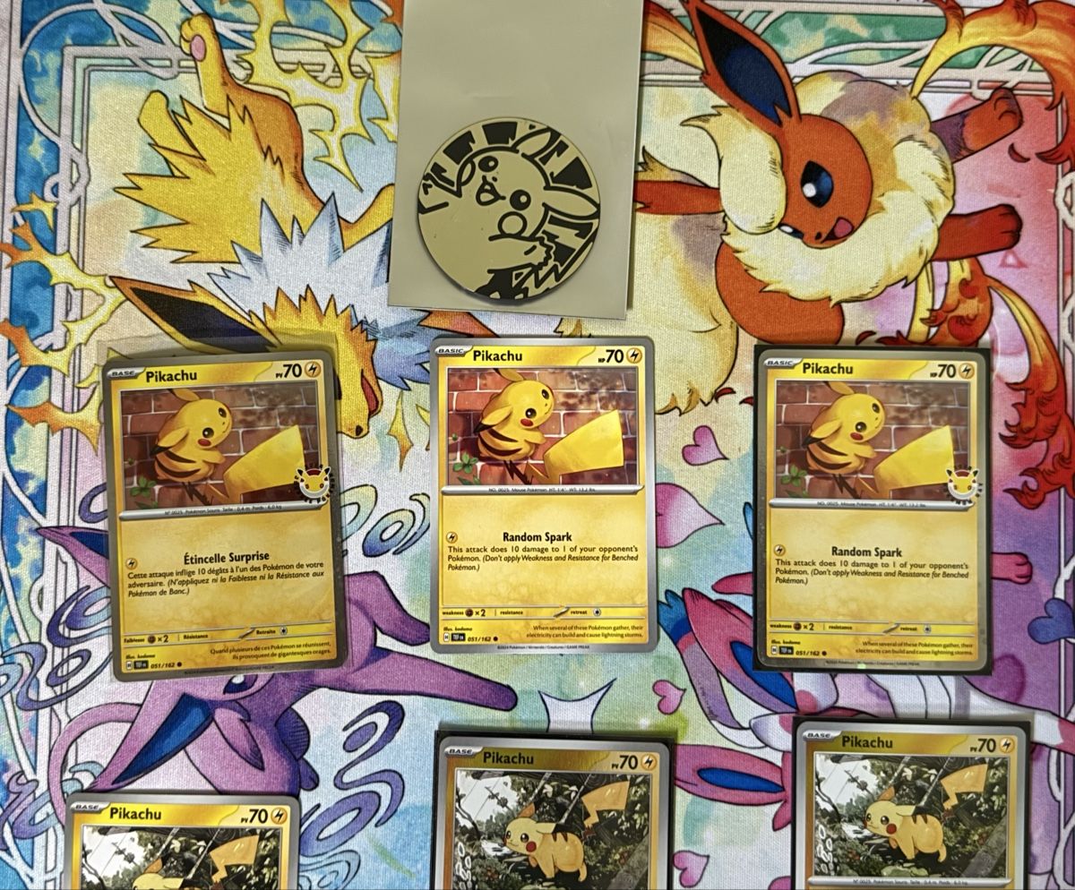 Pokémon Carte collezionabili: Pokémon - lot Pikachu  – Nuovo (secondo la descrizione) da Uvrier venduto da sauma85 1