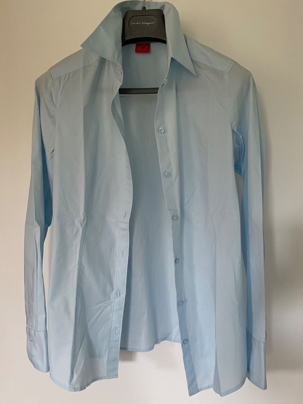 Esprit Camicette: ESPRIT Hemdbluse Baumwolle - zartes Hellblau – Usato da Besazio venduto da lionheart63