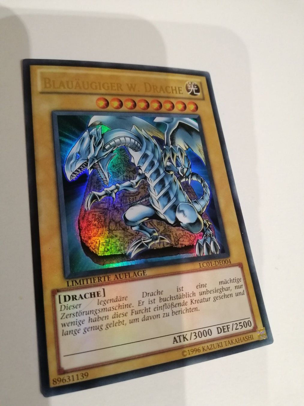 Carte collezionabili: Blauäugiger W. Drache Ultra-Rare Mint – Nuovo (secondo la descrizione) da Boswil venduto da ShoppingCenterCity 2