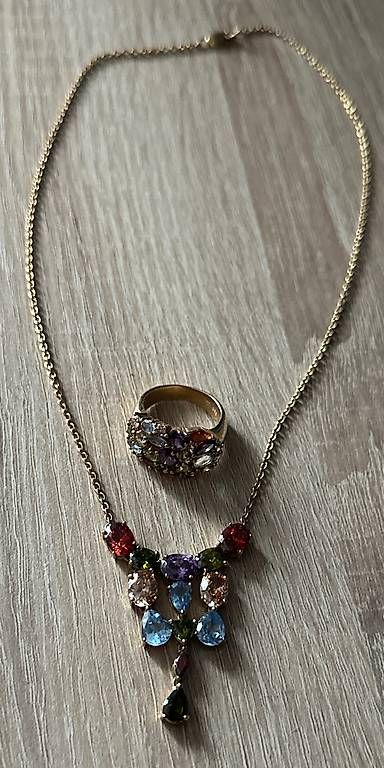 Ketten: Sterlingsilber Kette und Ring  – Gebraucht aus Brunnen von lau_xp6r