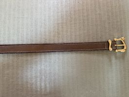 Ceinture Escada vintage en cuir - made in Italy