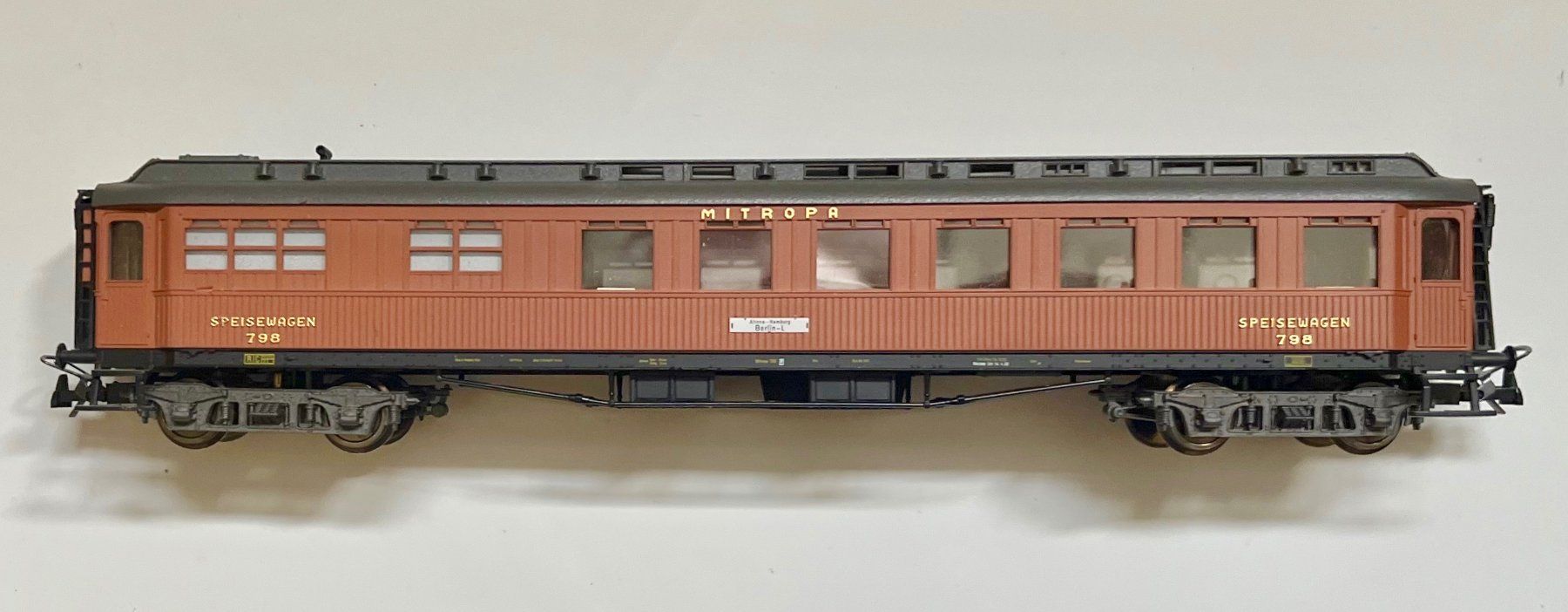 Fleischmann Modellini di ferrovie: Fleischmann 5081K Mitropa  Märklin – Usato da Bleiken venduto da hbw45 1