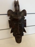 Masque africain Sénufi bois sculpté superbe 