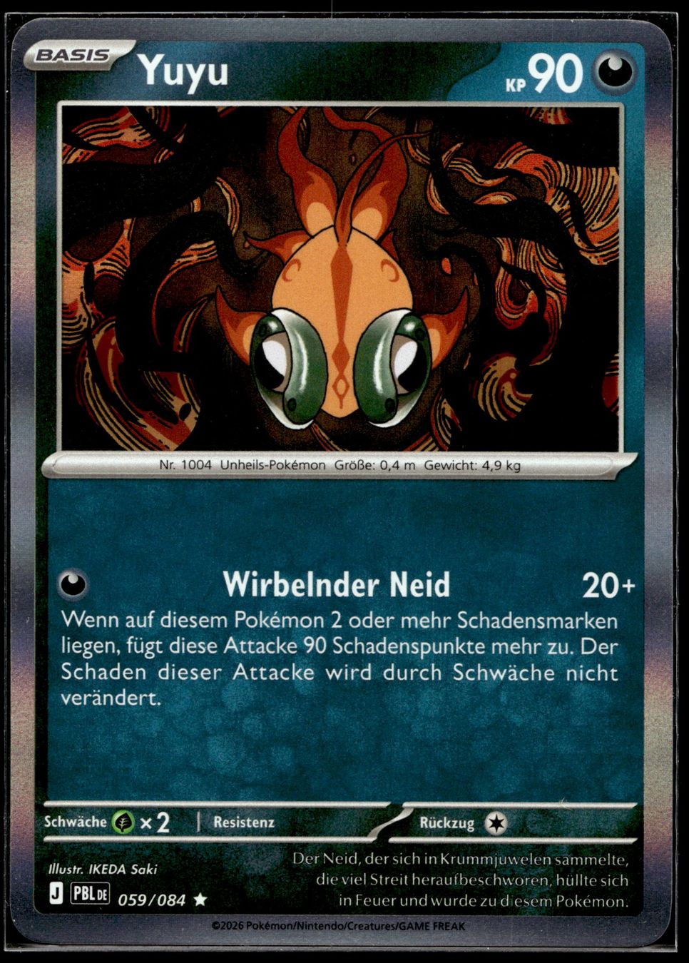 Pokémon Sammelbilder & Trading cards: Yuyu (PBL DE 059/084) - Holo – Neu und originalverpackt aus Affoltern am Albis von Chiesa_5