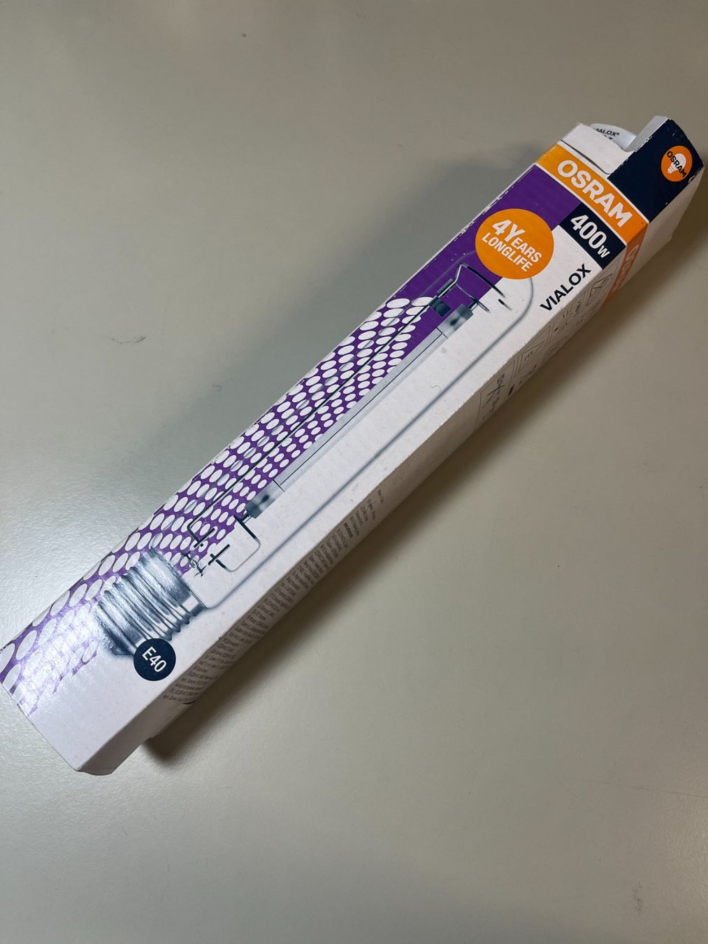 Osram Lampade: Osram Natriumdampf- Hochdrucklampe 400W – Nuovo e nell'imballaggio originale da Jenaz venduto da Speedy350