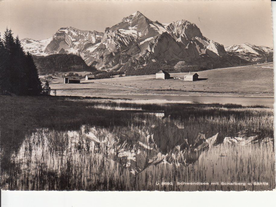 Cartoline postali: Schwendisee 1957 – Usato da Bürglen TG venduto da StampGraf