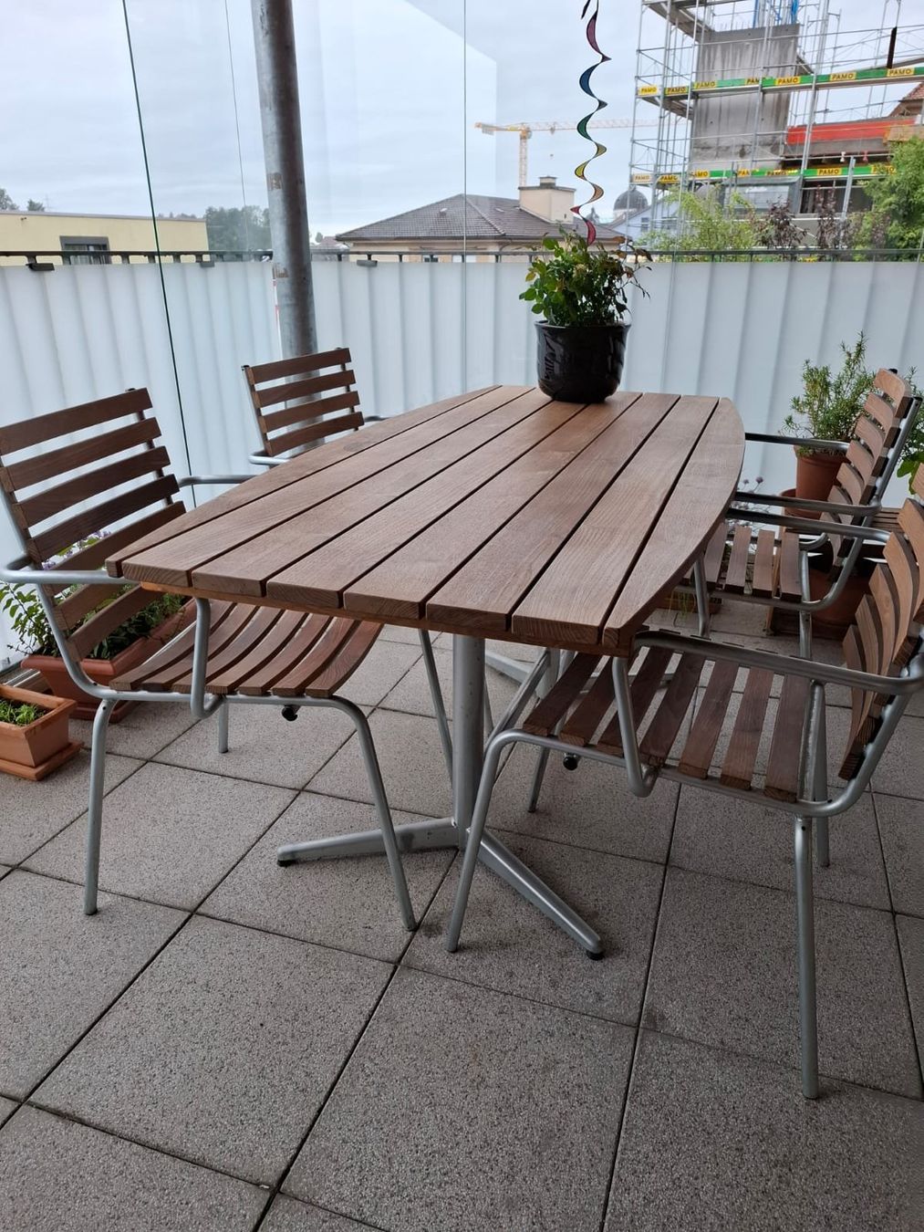Tavoli: Gartentisch inkl. 4 Stühle – Usato da Menzingen venduto da kreatividee 1