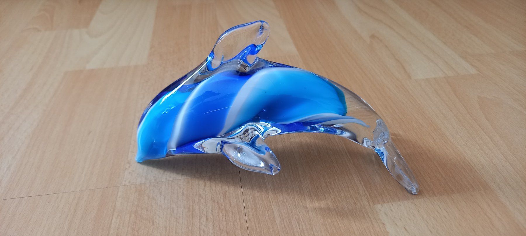 Statuette: Delphin aus glas – Nuovo e nell'imballaggio originale da Höri venduto da bsc_68fw 1