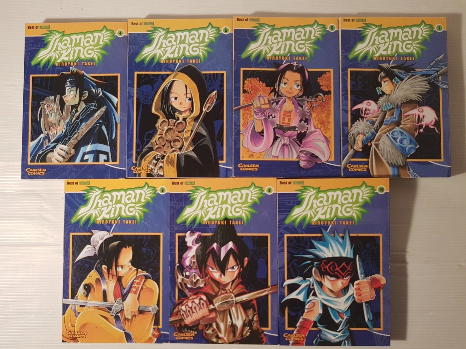Fumetti: Shaman King - 4 bis 19 Manga – Usato da Münchenstein venduto da vitalfit 1