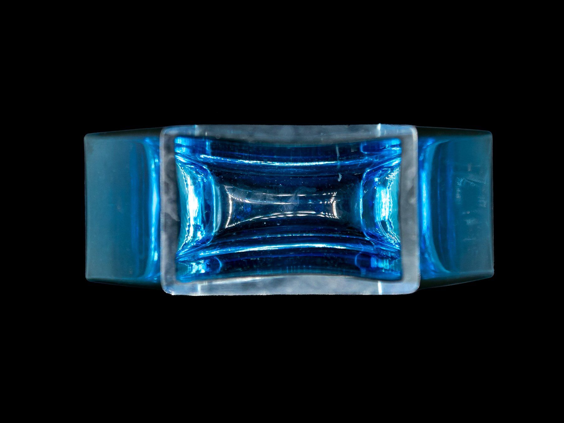 Vasi & Recipienti: Blaue Kunstglas Vase – Usato da Romanshorn venduto da Restwert_Romanshorn 1