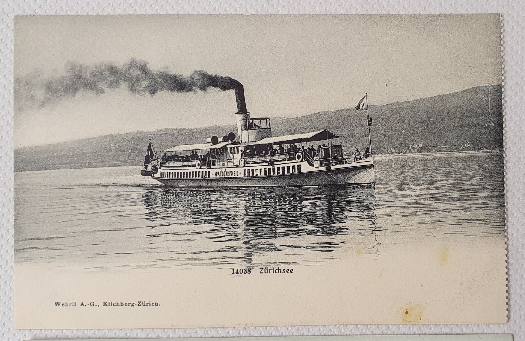 Cartoline postali: 3 Ansichtskarte Zürichsee – Usato da Kreuzlingen venduto da Rschweiz1 1