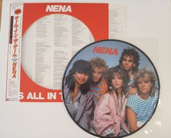 NENA It's all in the Game Japan Picture Disc (Bildplatte)