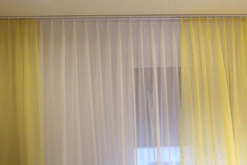 Tende: VORHÄNGE  NACH MASS****WEIS – Nuovo e nell'imballaggio originale da Siebnen venduto da Kmaja 5