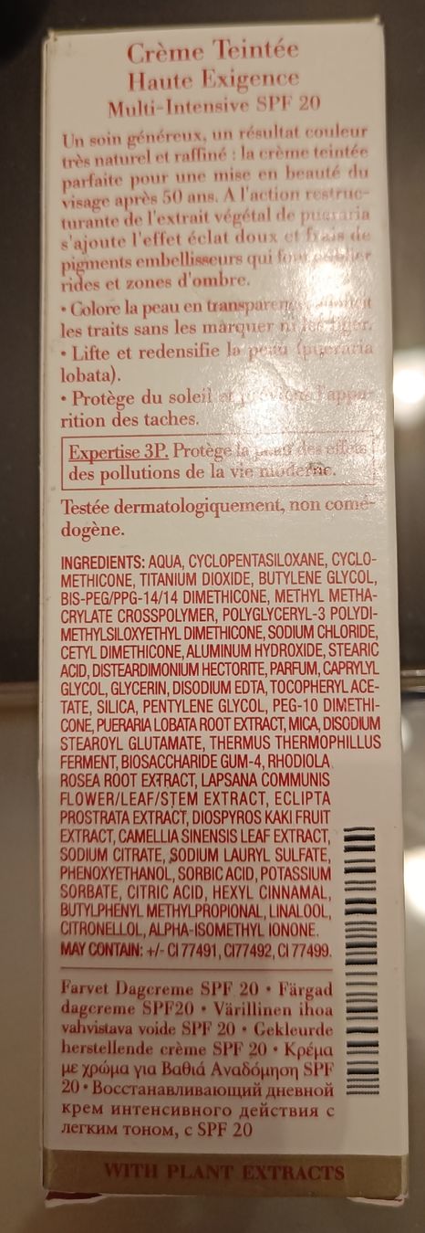 Clarins Gesichtspflege: Crème Teintée SPF 20 Clarins Opal 01 Neuf! – Neu und originalverpackt aus Genève von Kamajan 1