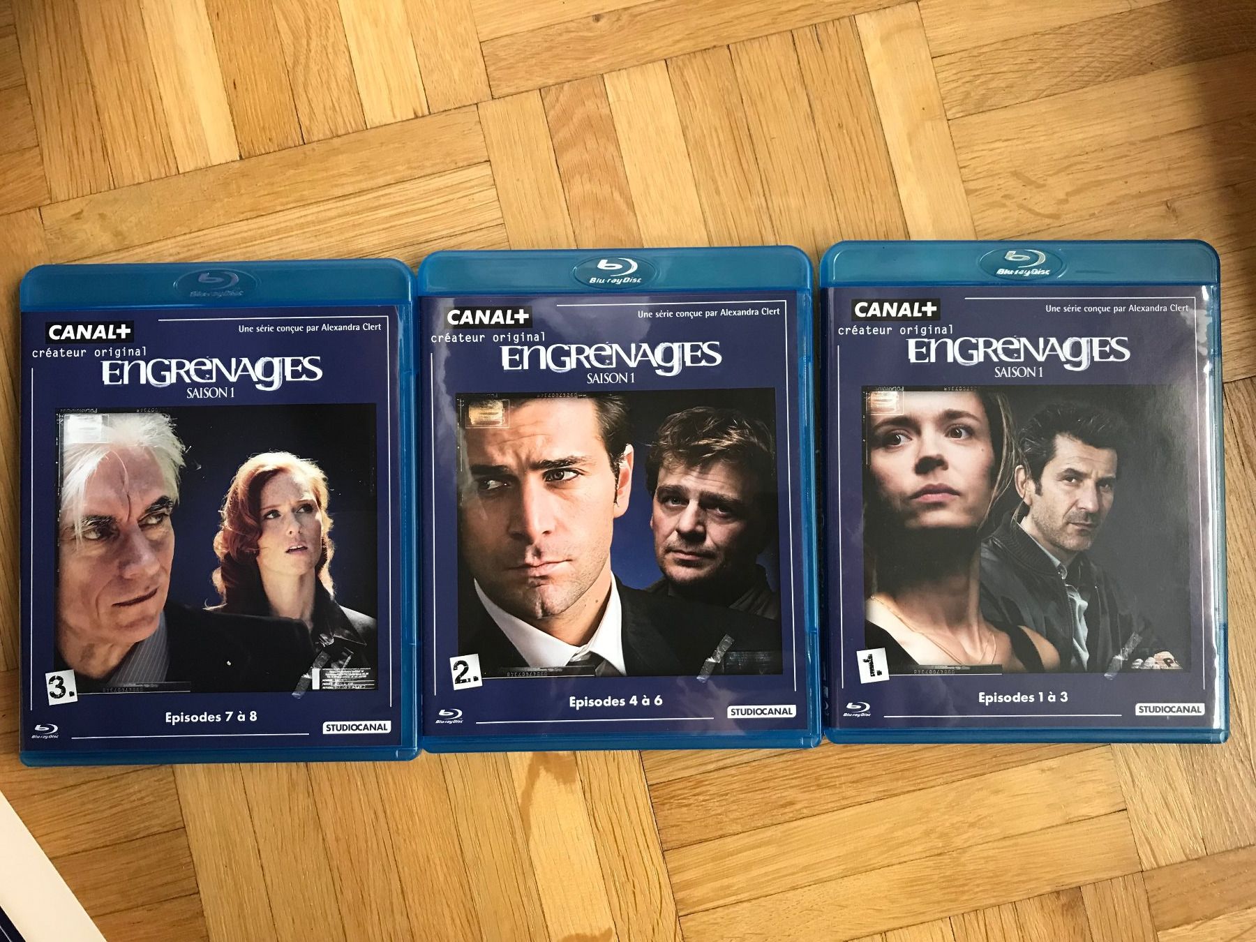 Tutti i DVDs: Engrenages - Spiral - Saison 1 - Blu-ray – Nuovo (secondo la descrizione) da Zürich venduto da Malcom 1