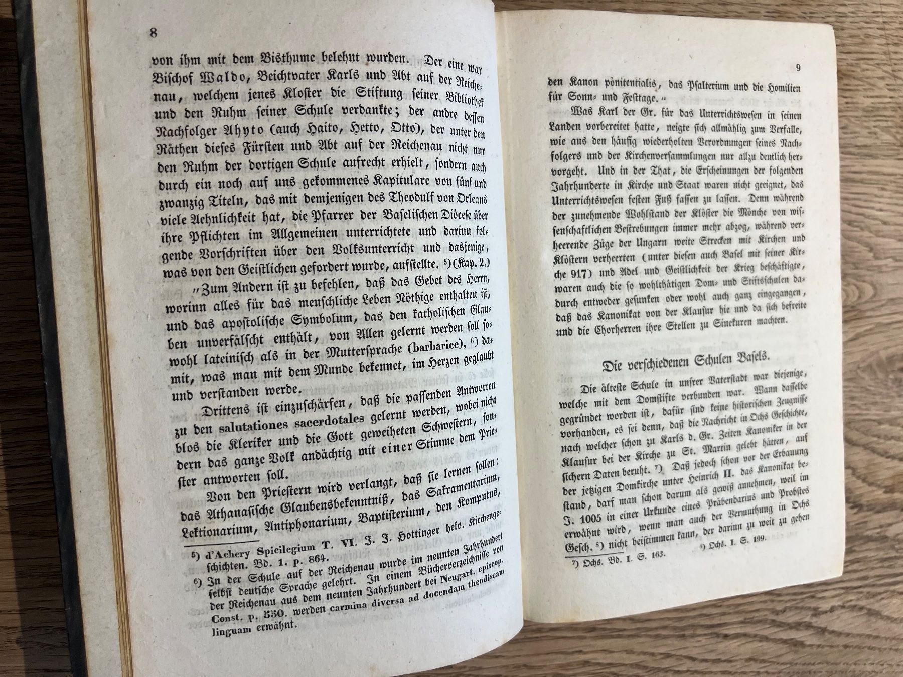 Libri: Geschichte des Schulwesens in Basel bis 1589 (KoA) – Usato da Hermetschwil-Staffeln venduto da militaria-schweiz 2