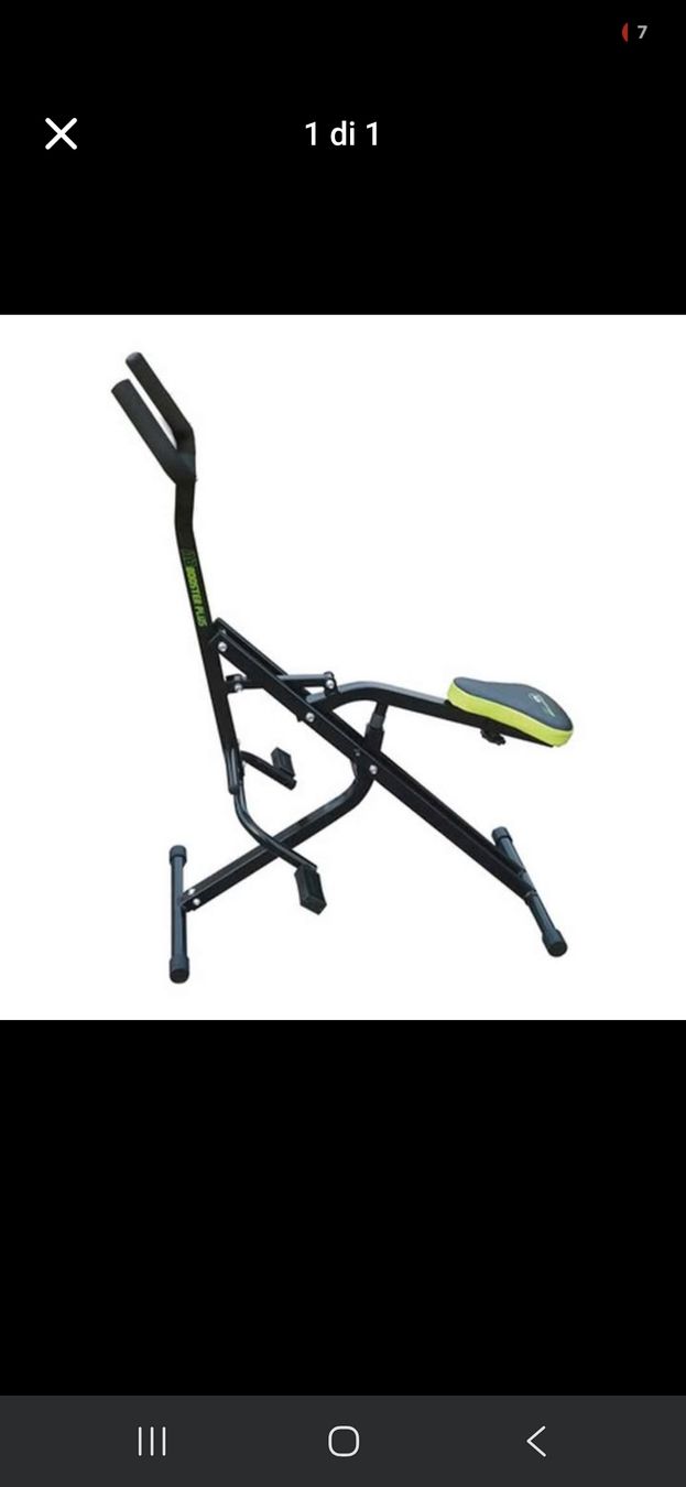 Hometrainer: AB Booster plus – Usato da Lugano venduto da lau_b9nq