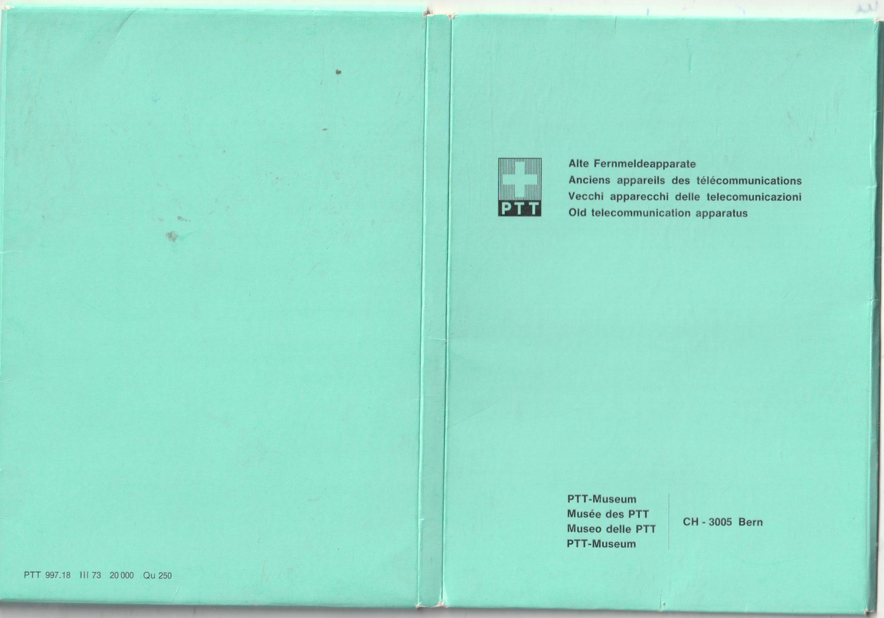 Cartoline postali: Ein 11er Satz.  Block Postkarten mit alten Telefons. – Usato da Lumbrein venduto da made02