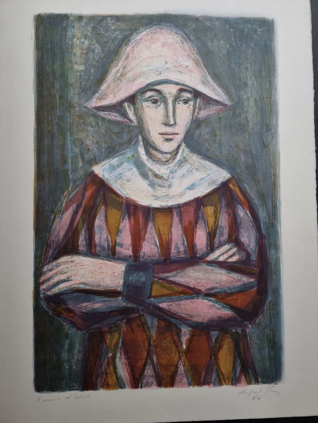 Grafica & Litografie: AUGUST FRÜH LITHOGRAPHIE SIGNIERT NUMMERIERT – Usato da Gersau venduto da kunst-online 2